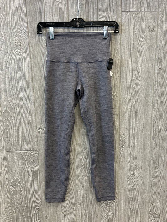 Athletic Leggings By Lululemon In Grey, Size: 4