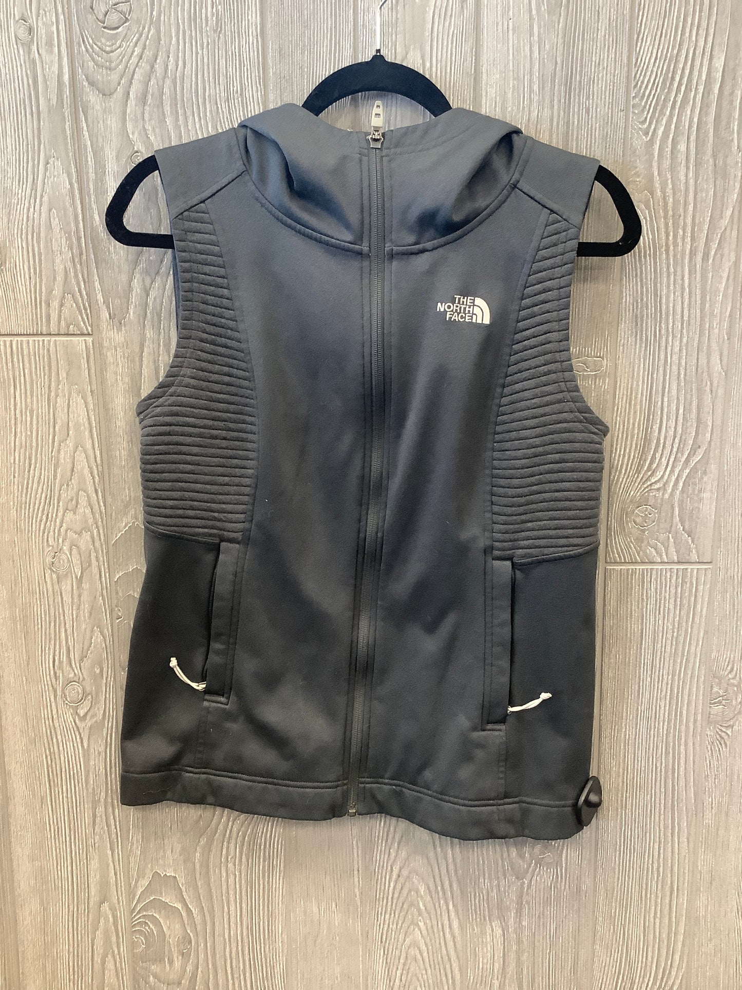 Vest Sweater By The North Face In Grey, Size: M