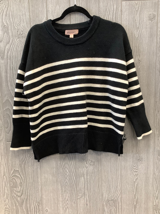 Sweater By Philosophy In Striped Pattern, Size: 1x