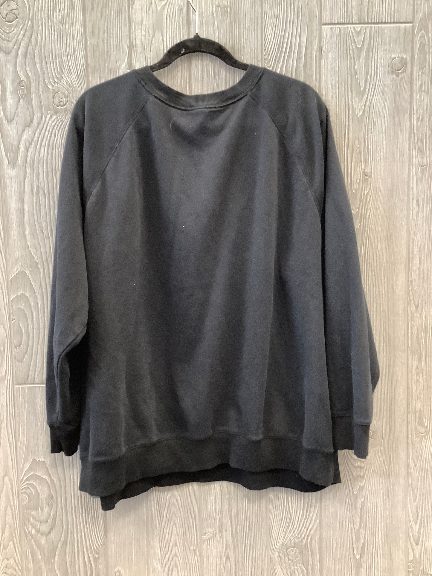 Top Long Sleeve By Old Navy In Black, Size: 3x