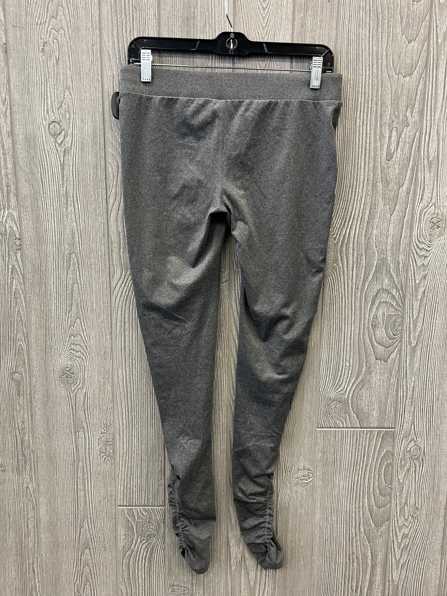 Athletic Leggings By Under Armour In Grey, Size: M