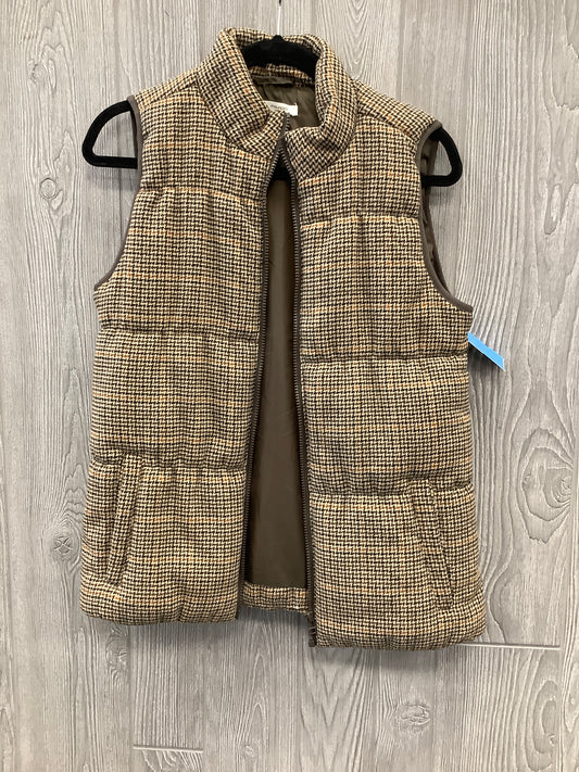 Vest Puffer & Quilted By Maurices In Brown, Size: S