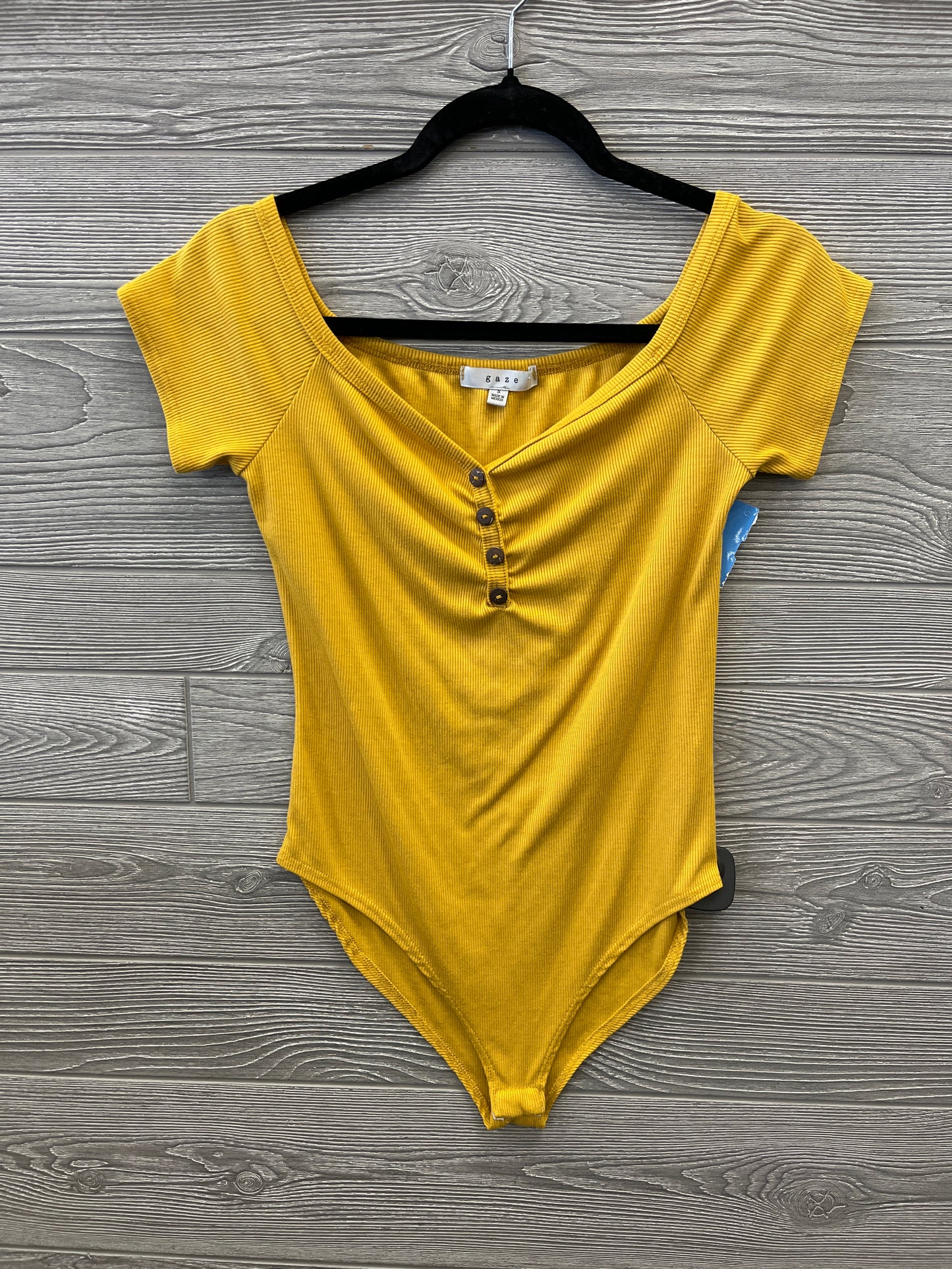 Bodysuit By Gaze In Yellow, Size: S