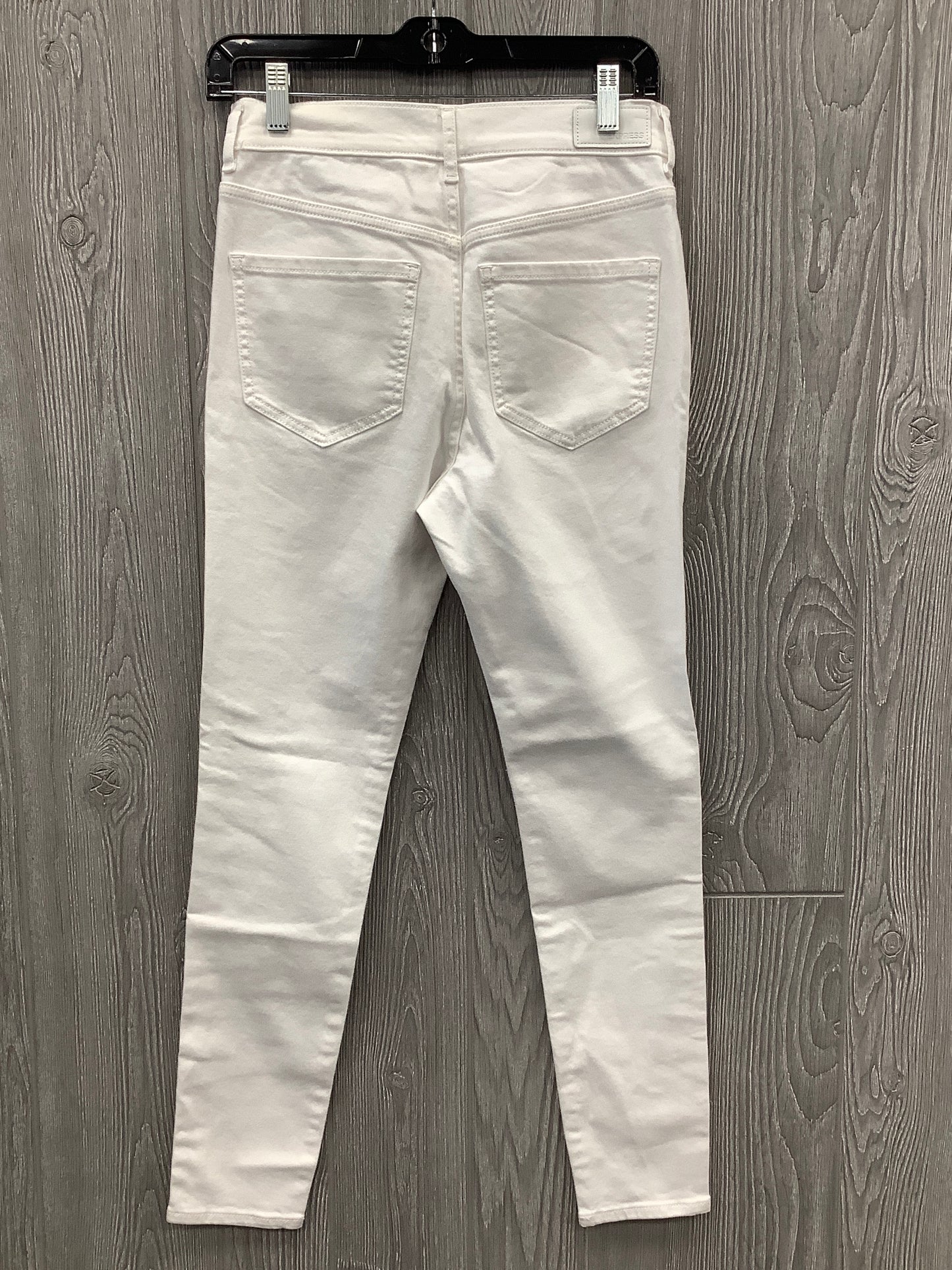 Jeans Skinny By Express In White, Size: 2