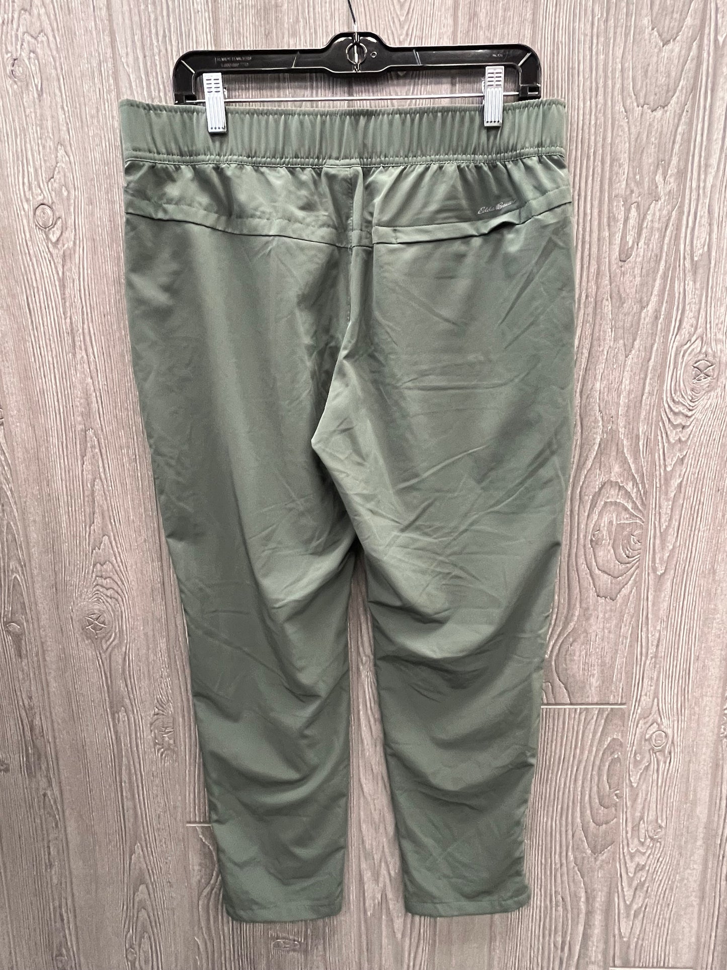 Athletic Pants By Eddie Bauer In Green, Size: M