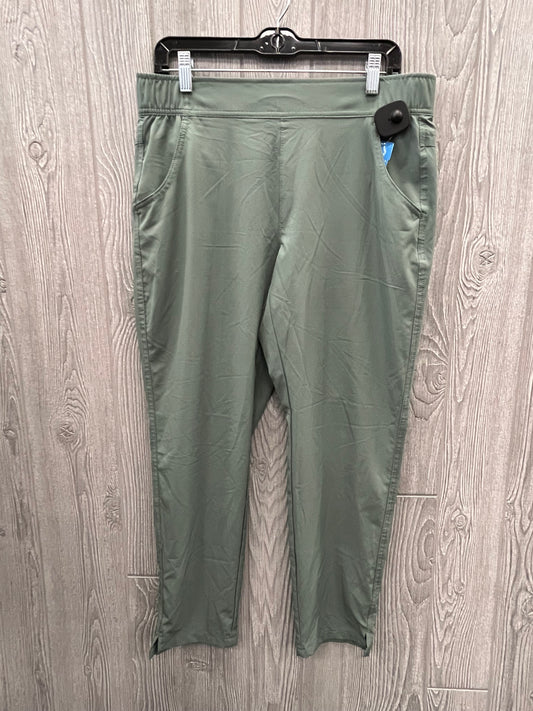 Athletic Pants By Eddie Bauer In Green, Size: M