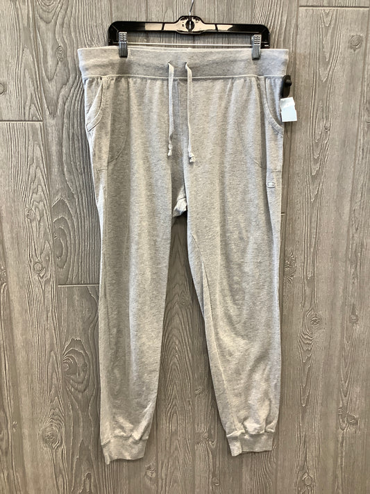 Athletic Pants By Champion In Grey, Size: Xl