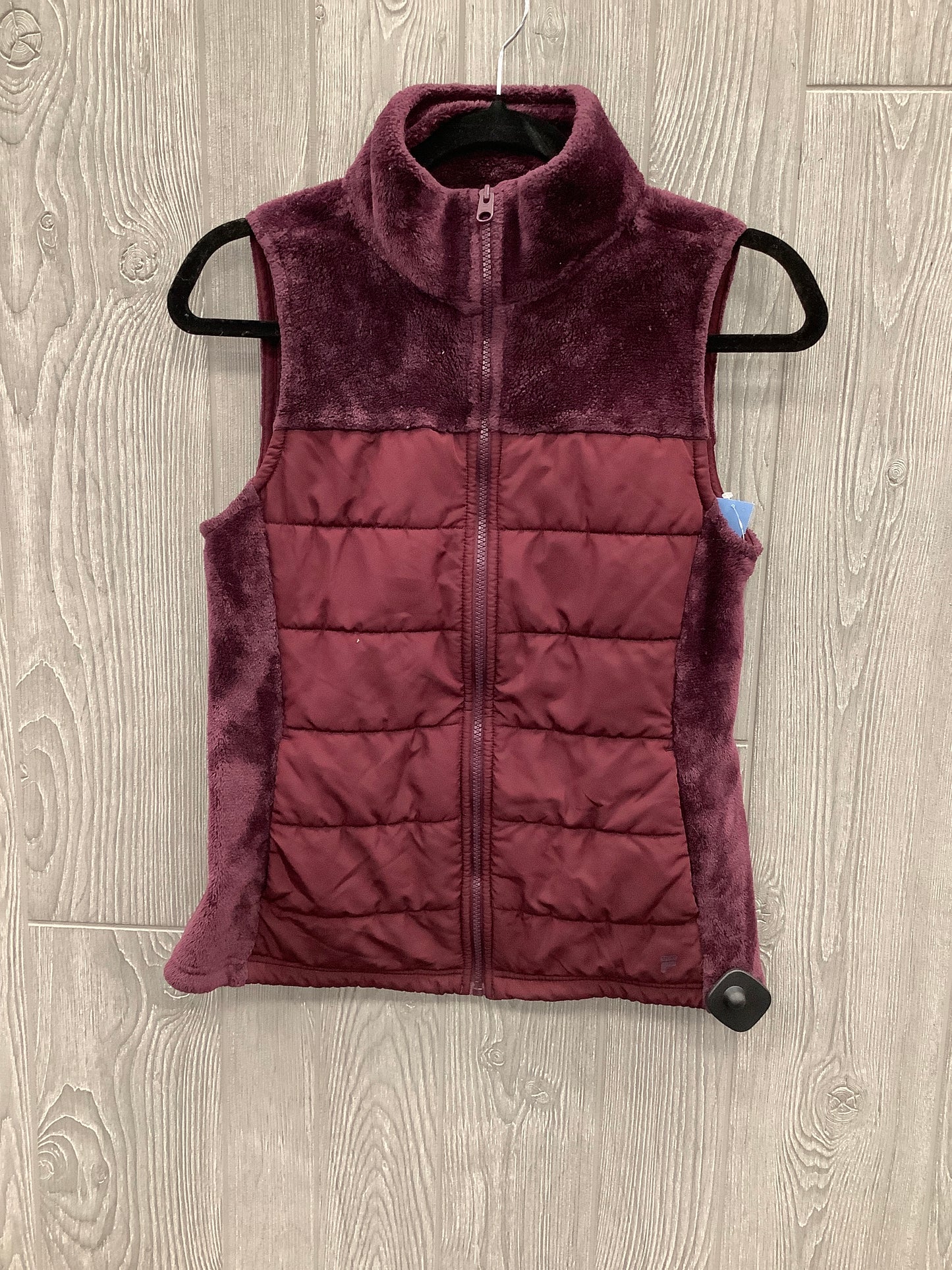 Vest Puffer & Quilted By Fila In Purple, Size: Xs