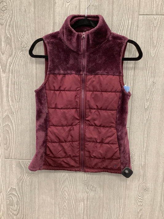 Vest Puffer & Quilted By Fila In Purple, Size: Xs