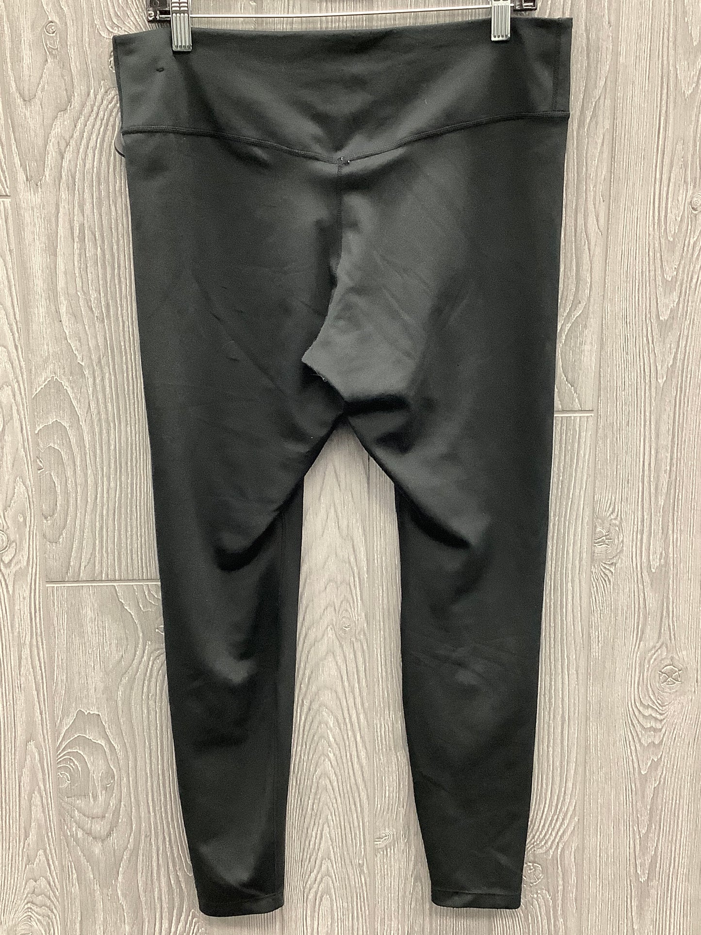 Athletic Leggings By Nike In Black, Size: Xl