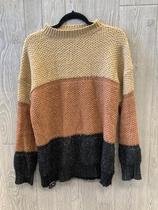 Sweater By Clothes Mentor In Brown, Size: M