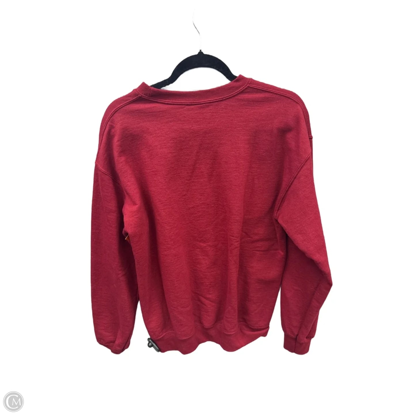 Sweatshirt Crewneck By Gildan In Red, Size: M