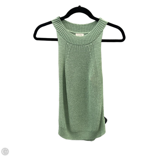 Top Sleeveless By La Miel In Green, Size: S