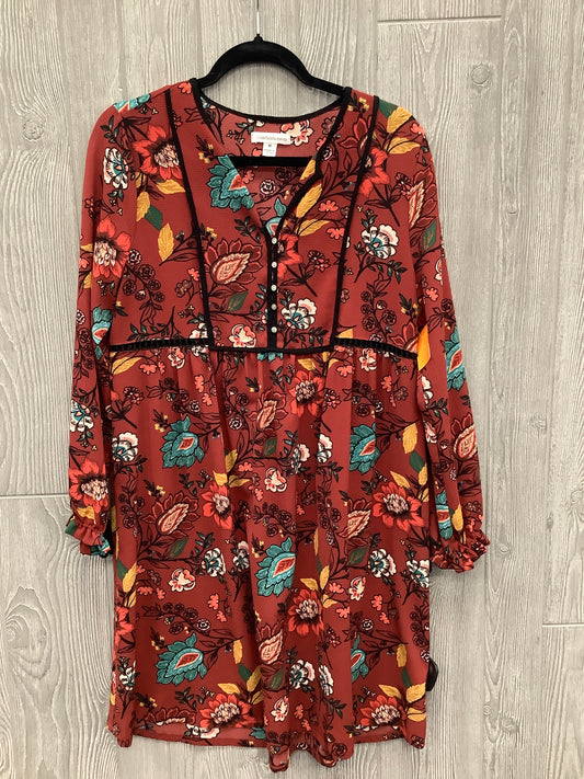 Dress Casual Midi By John Paul Richard In Floral Print, Size: M