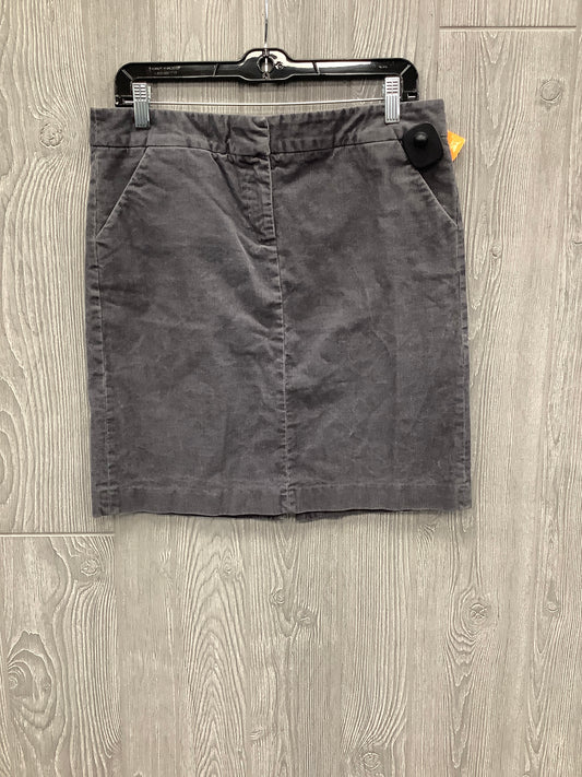 Skirt Mini & Short By J. Crew In Grey, Size: 10p
