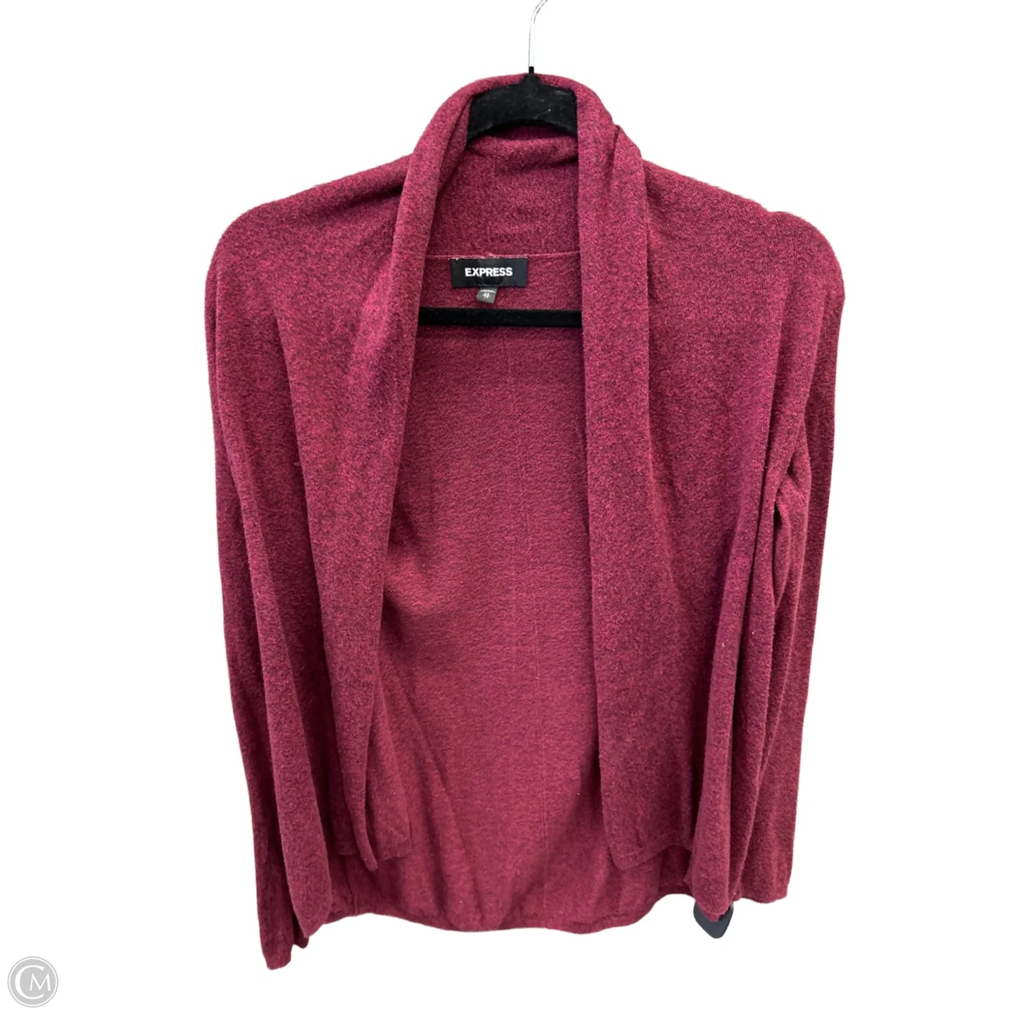 Cardigan By Express In Pink, Size: Xs