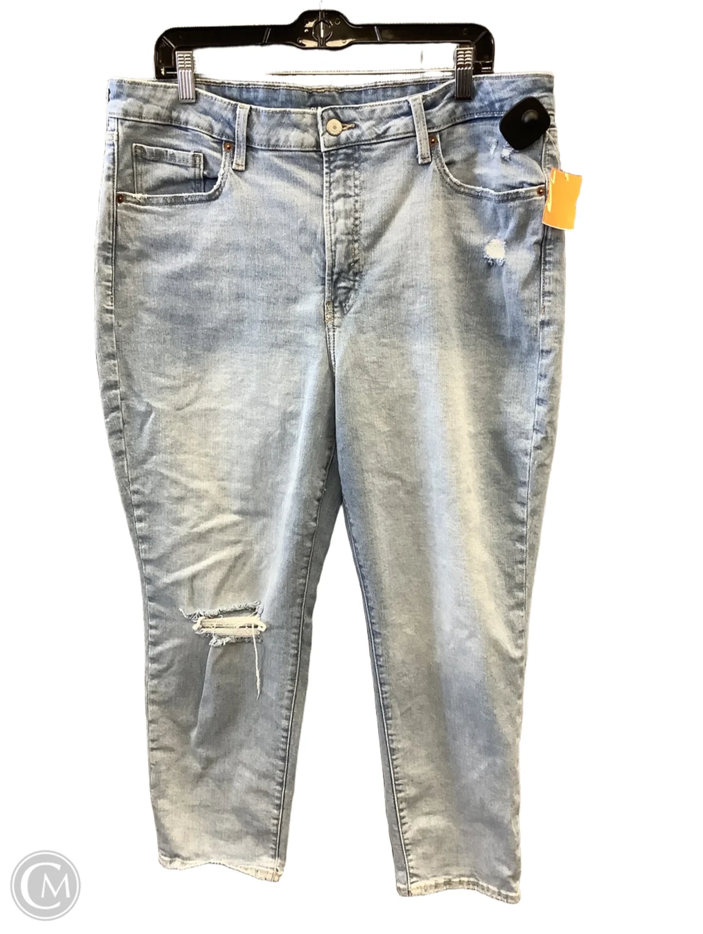 Jeans Straight By Old Navy In Blue, Size: 18