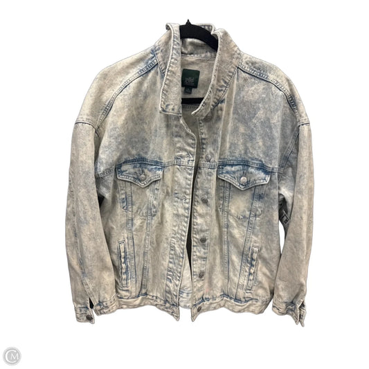 Jacket Denim By Wild Fable In Blue Denim, Size: Xl