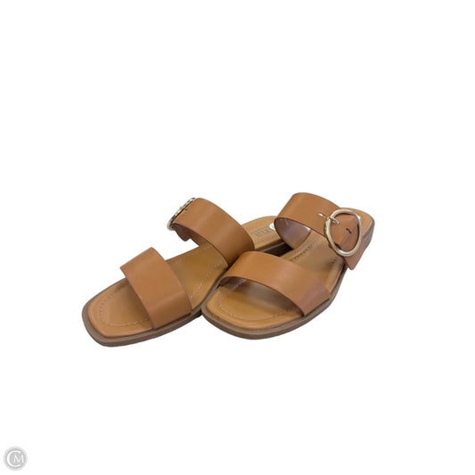 Sandals Flats By Ana In Brown, Size: 8.5