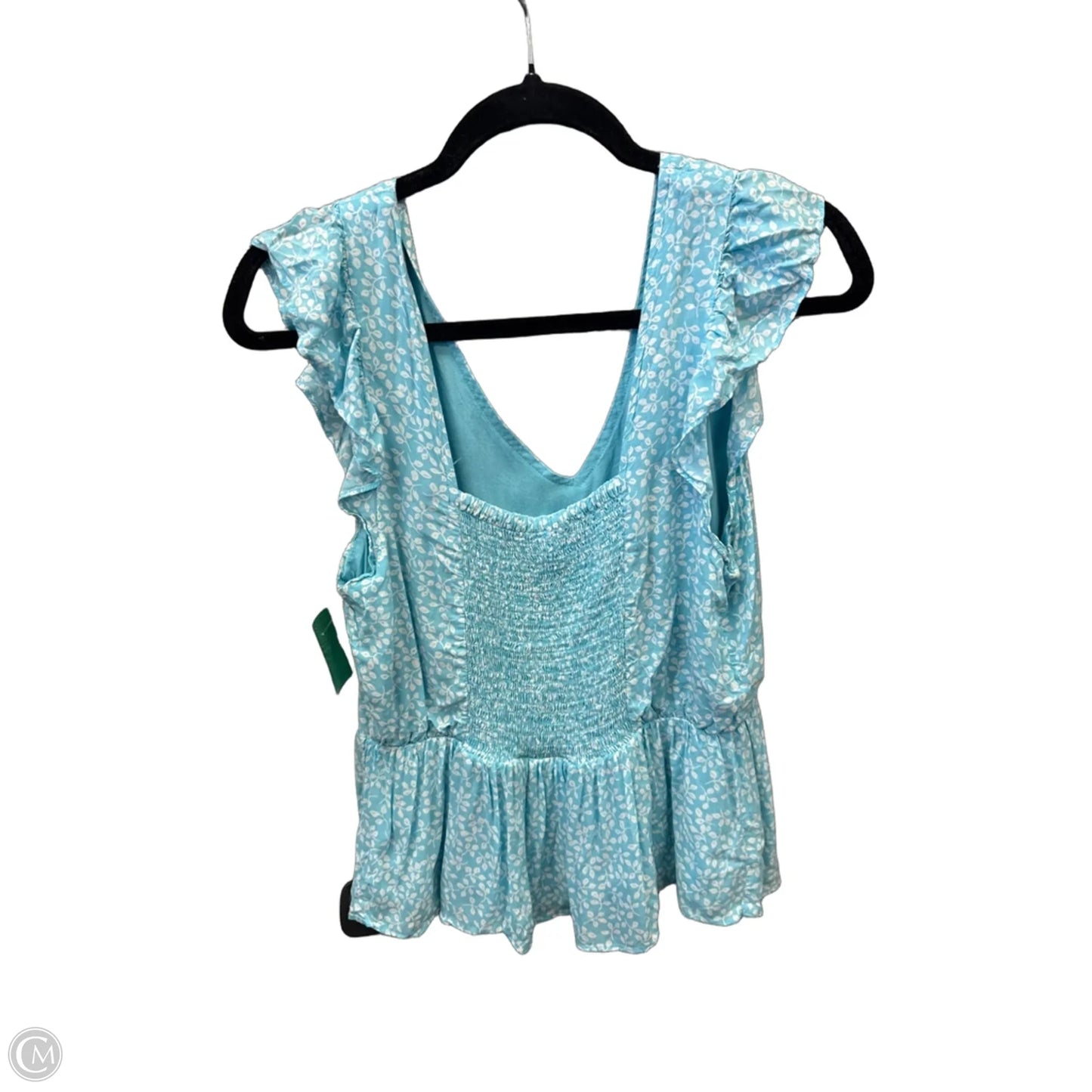 Top Sleeveless By Draper James In Blue, Size: L