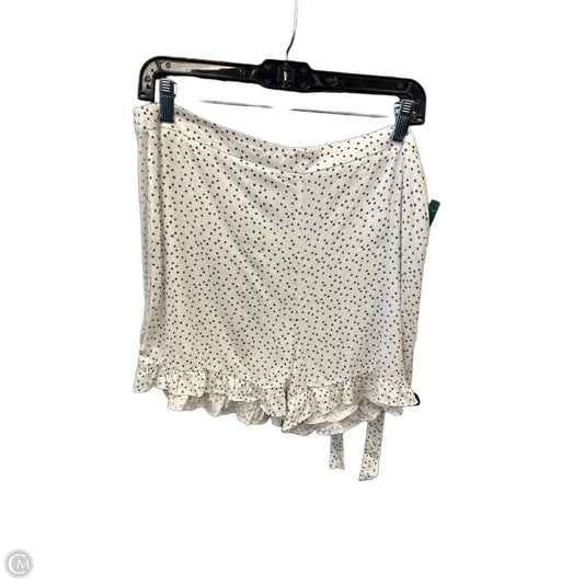 Skirt Mini & Short By Primark In White, Size: 10