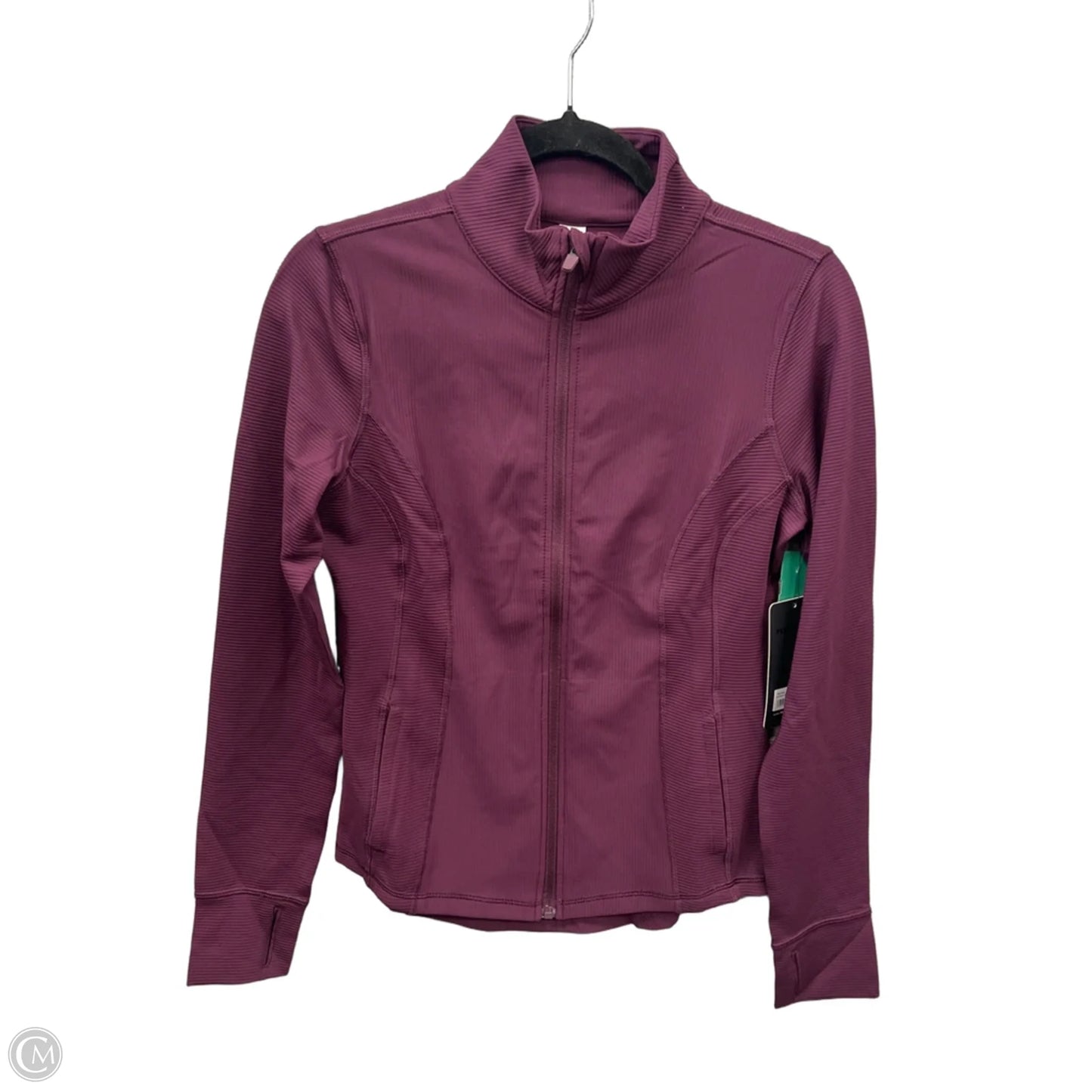Athletic Jacket By 90 Degrees By Reflex In Purple, Size: M