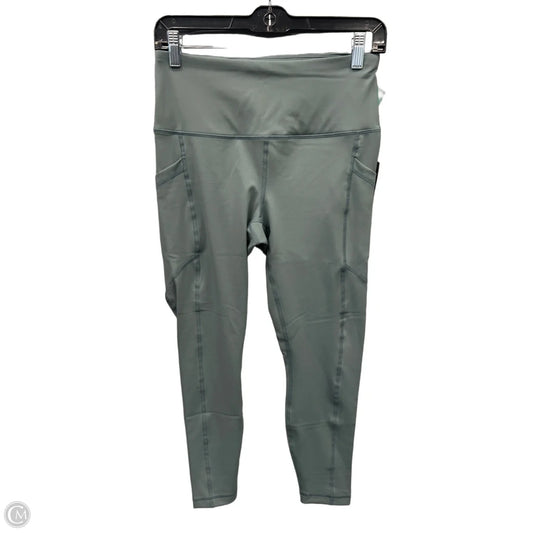 Athletic Leggings By 90 Degrees By Reflex In Green, Size: M
