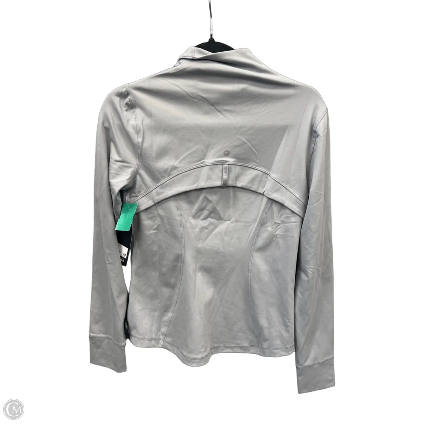 Athletic Jacket By 90 Degrees By Reflex In Grey, Size: M