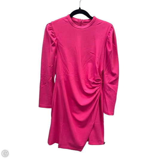 Dress Casual Midi By Clothes Mentor In Pink, Size: M