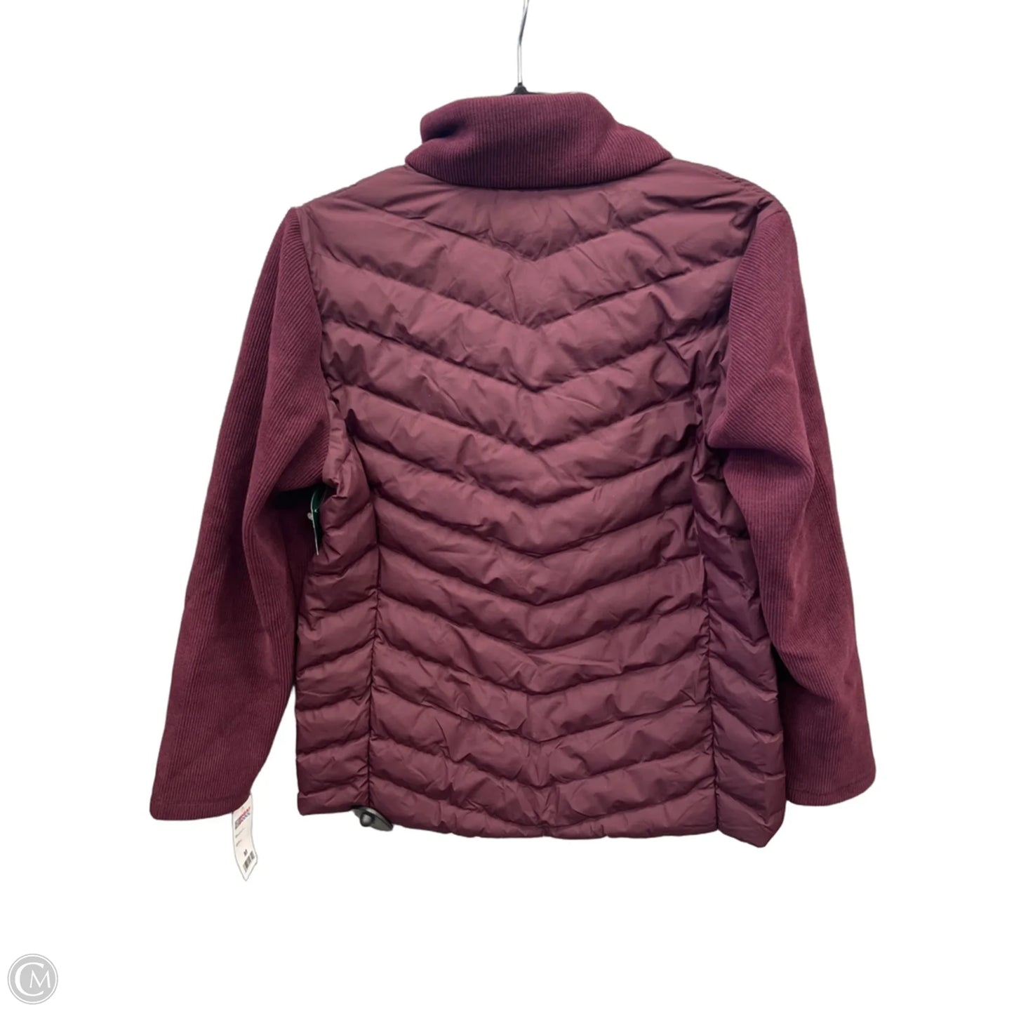 Jacket Puffer & Quilted By 32 Degrees In Maroon, Size: M