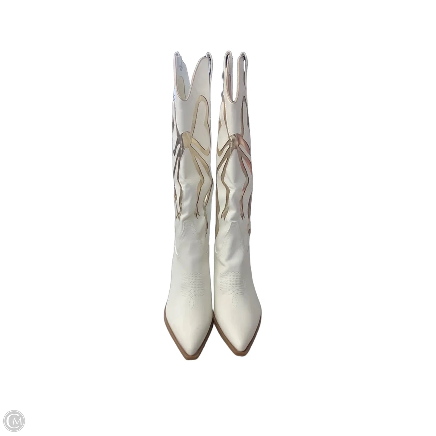 Boots Western By Clothes Mentor In White, Size: 10
