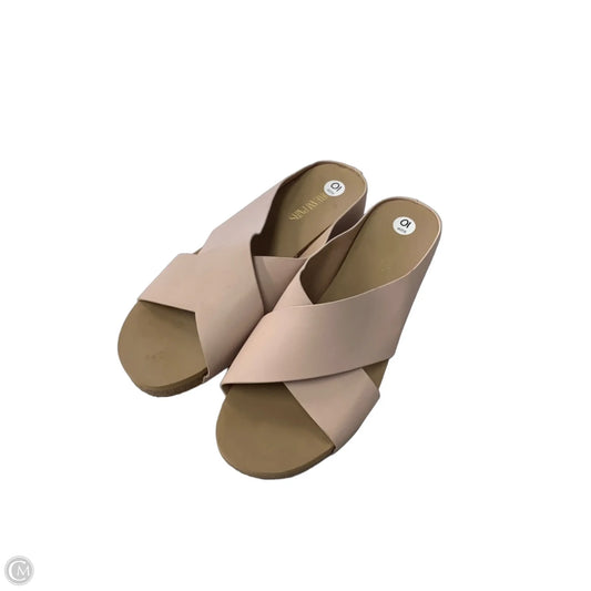 Sandals Flats By Dream Pairs In Pink, Size: 10