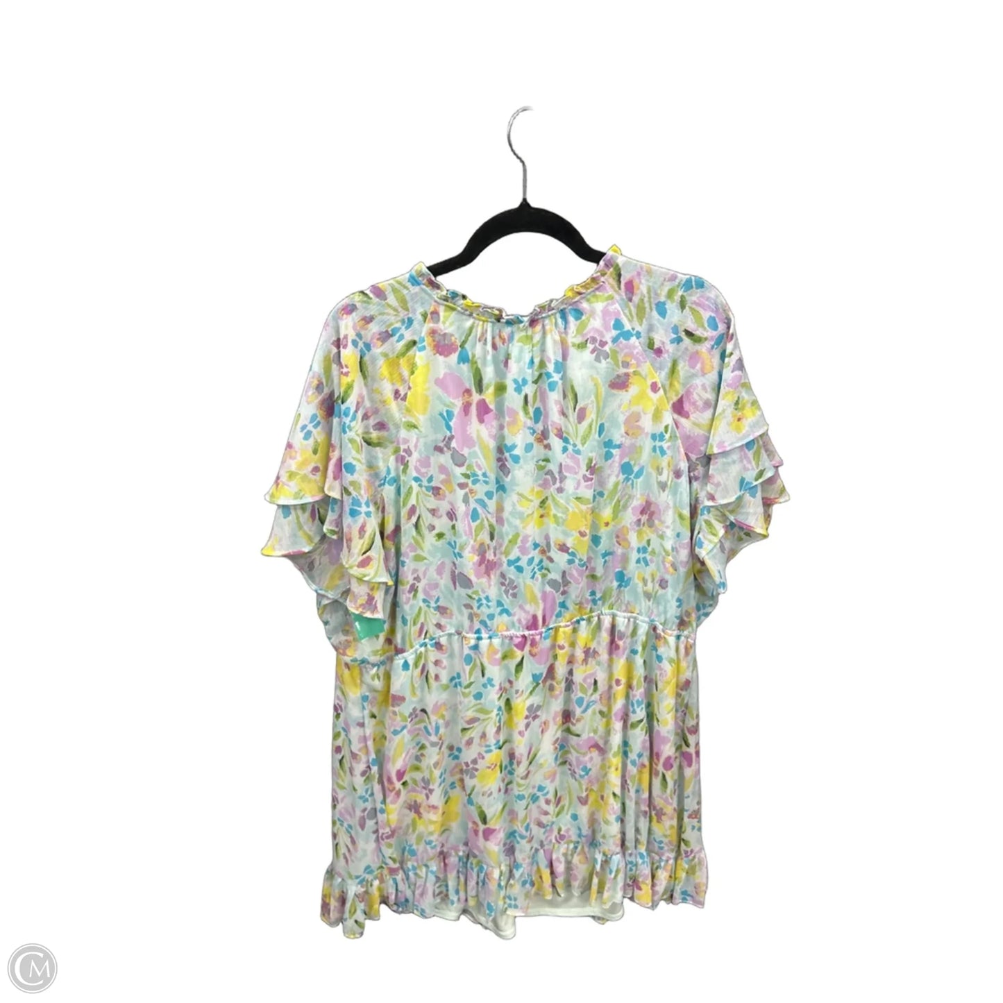 Dress Casual Midi By Lc Lauren Conrad In Blue, Size: 3x