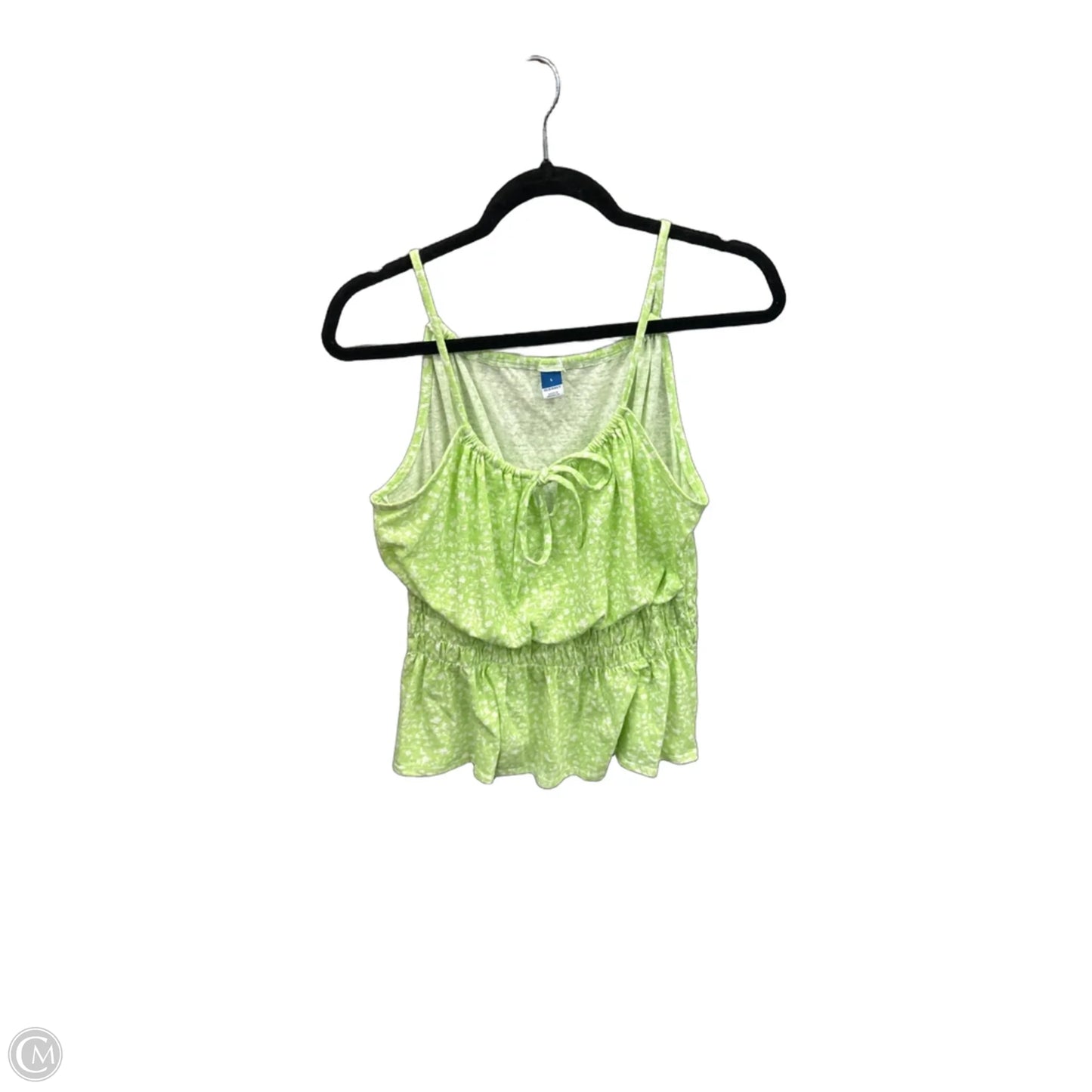 Top Sleeveless By Old Navy In Green, Size: L