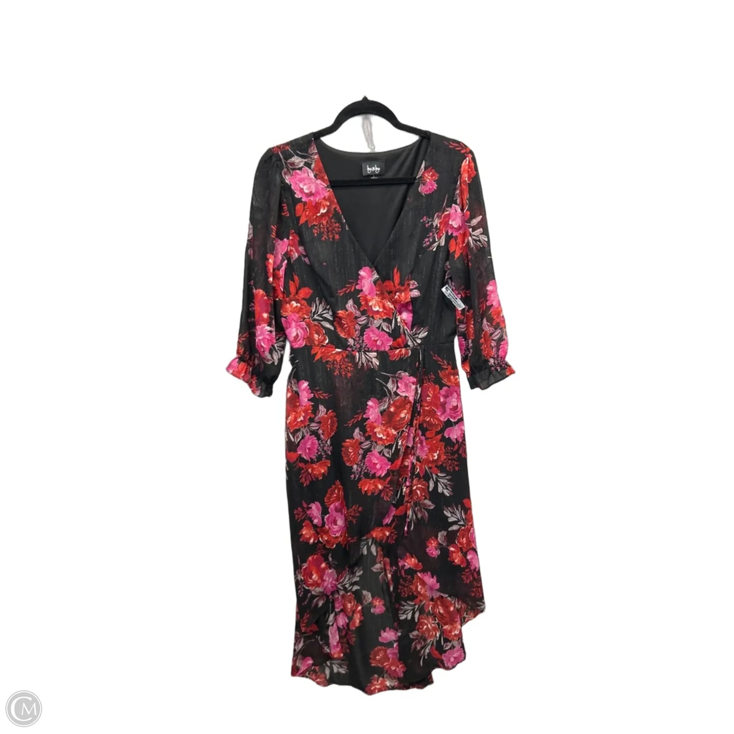 Dress Casual Maxi By By & By In Black, Size: L