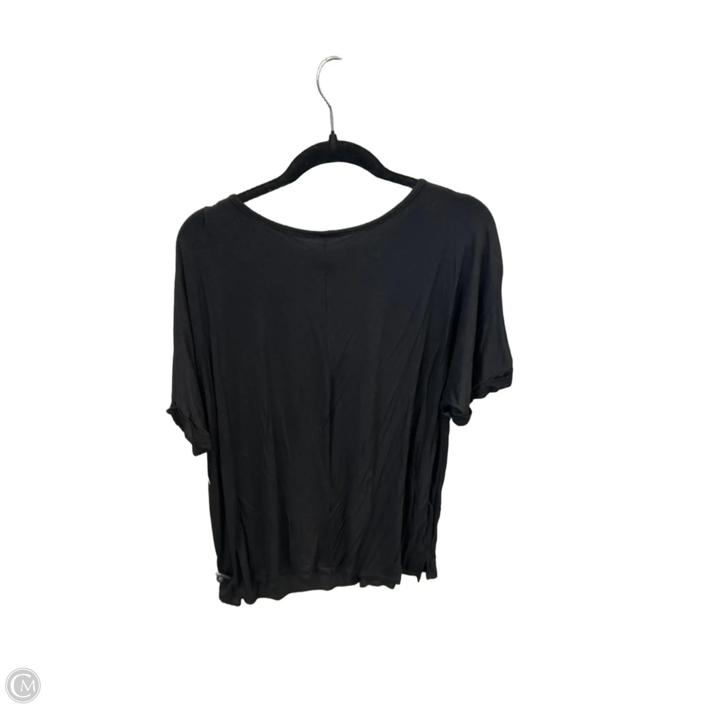 Top Short Sleeve By Sew In Love In Black, Size: 3x