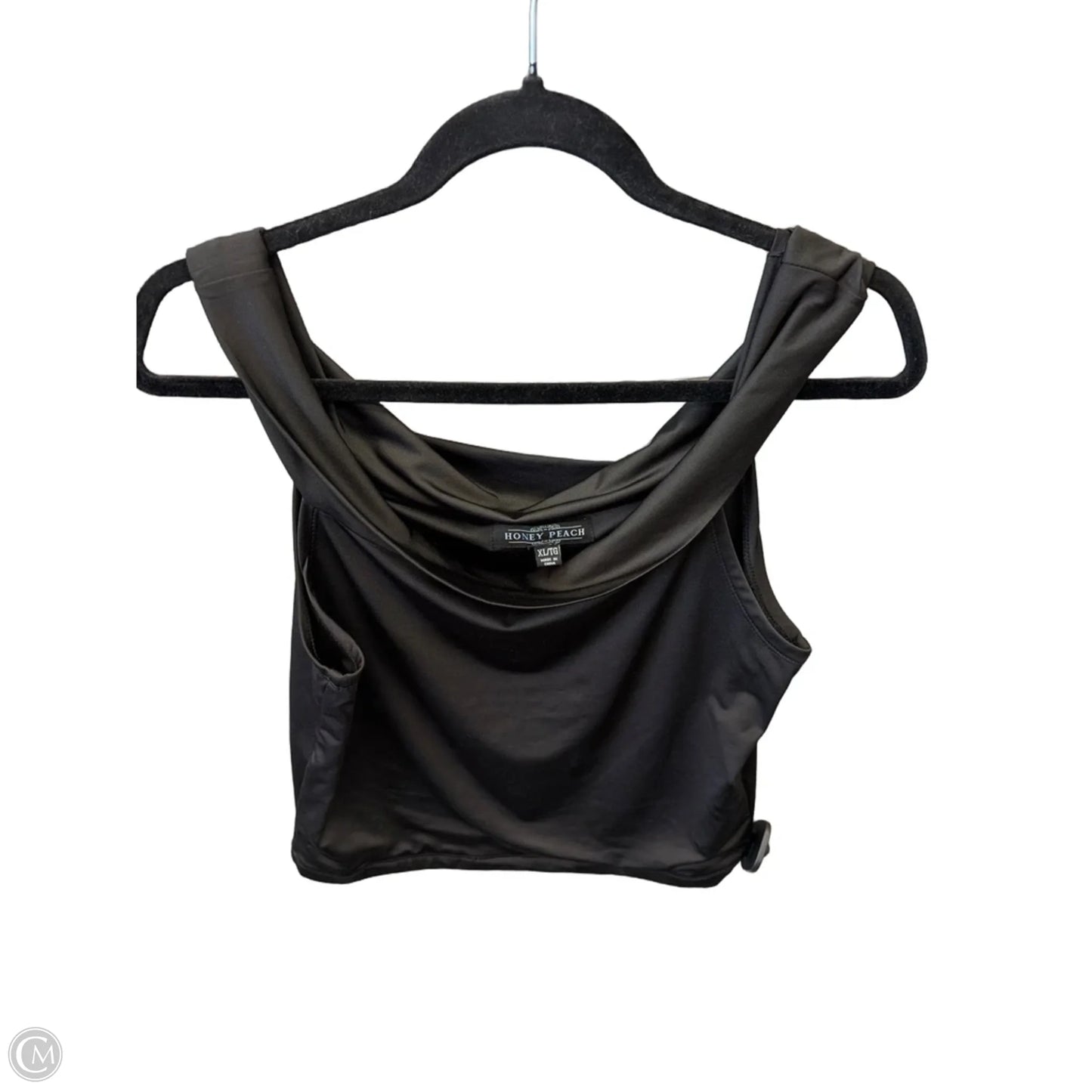 Top Sleeveless By Clothes Mentor In Black, Size: Xl