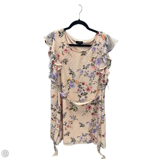 Dress Casual Short By Tacera In Pink, Size: L