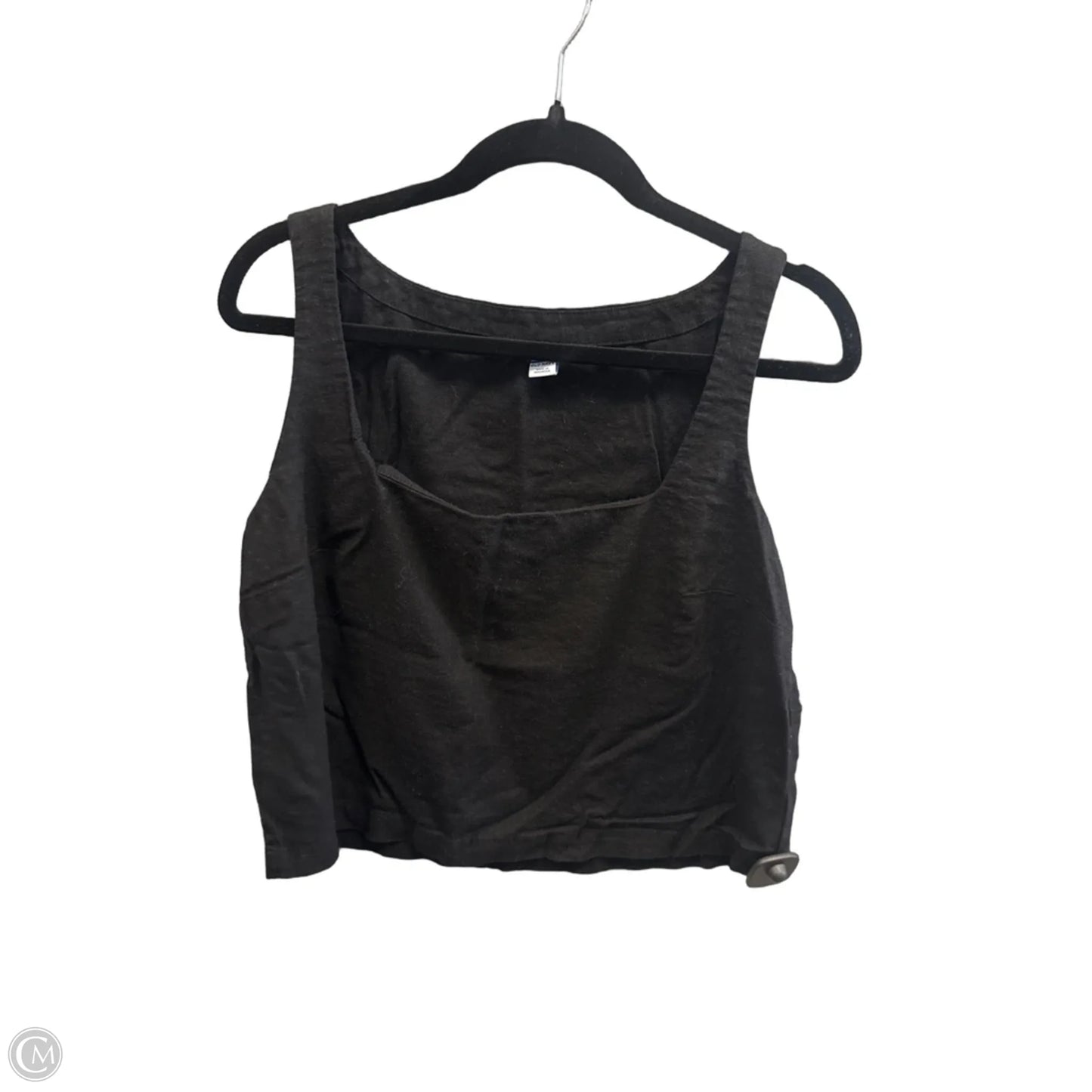 Top Sleeveless By Old Navy In Black, Size: L