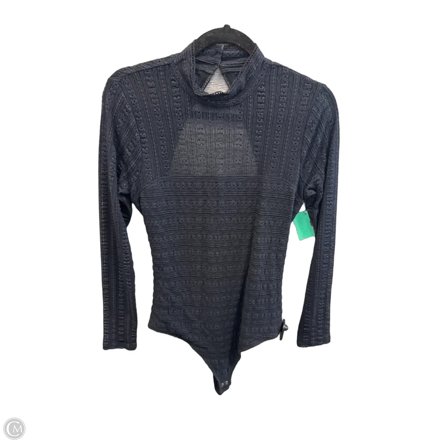 Top Long Sleeve By Abercrombie And Fitch In Black, Size: L