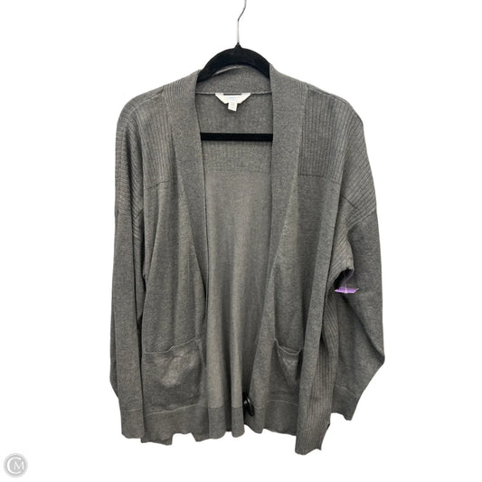 Cardigan By Time And Tru In Grey, Size: Xxl