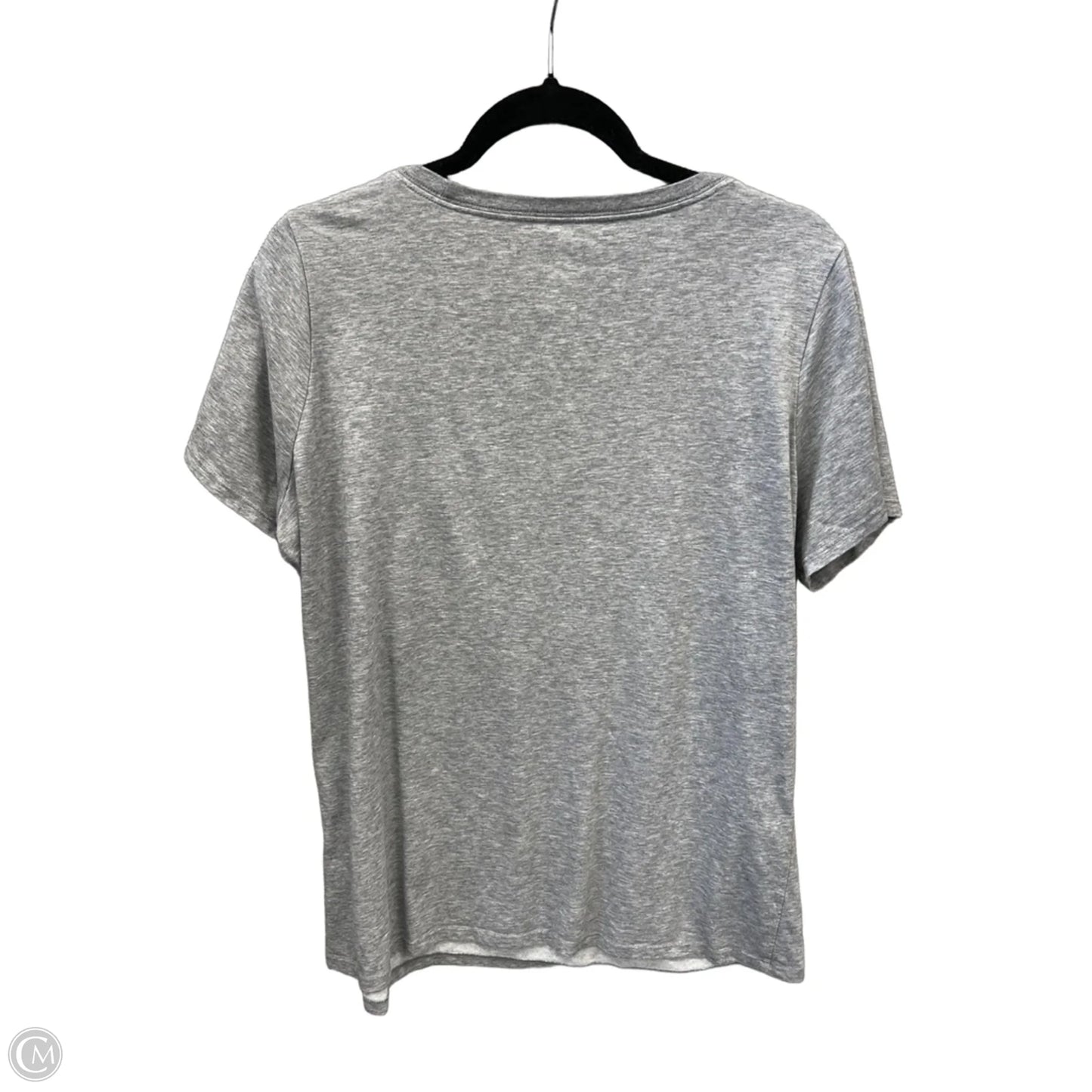 Athletic Top Short Sleeve By Nike Apparel In Grey, Size: Xl