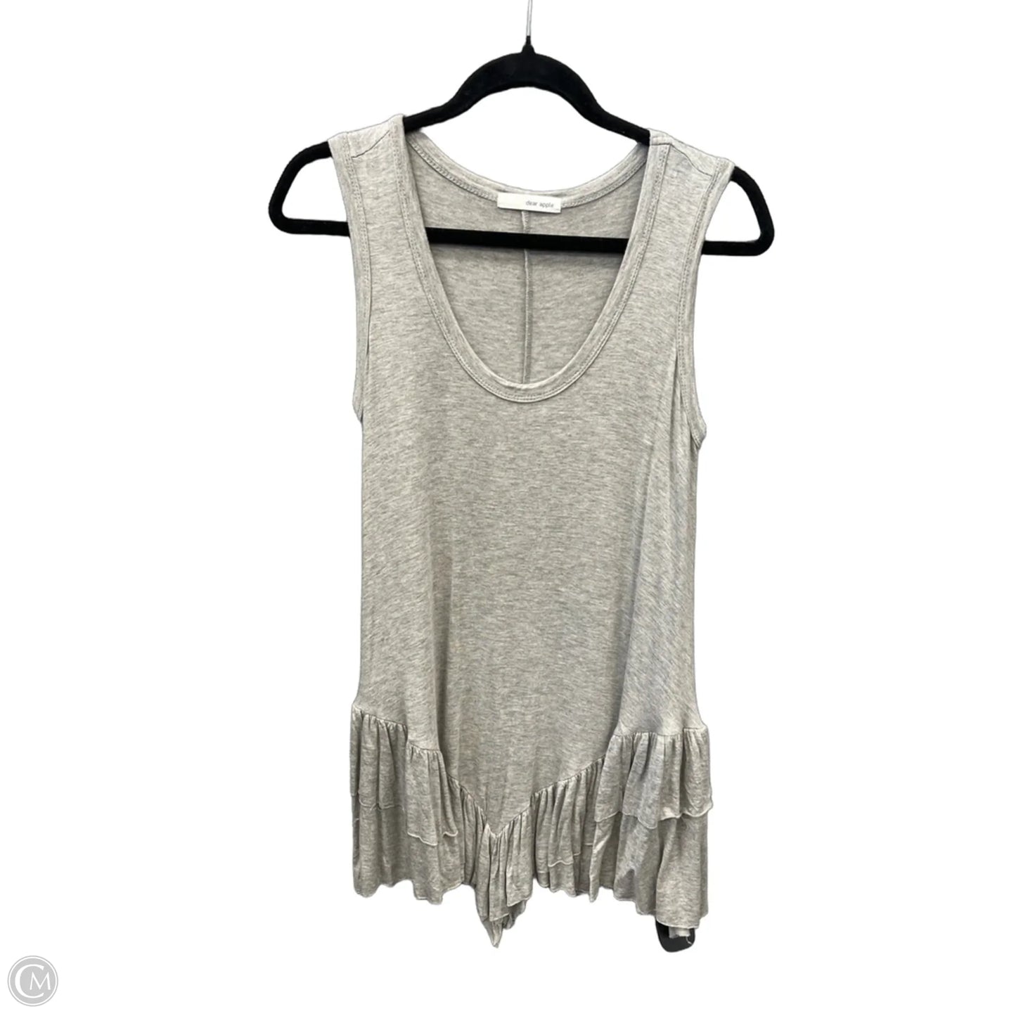 Top Sleeveless By Clothes Mentor In Grey, Size: S