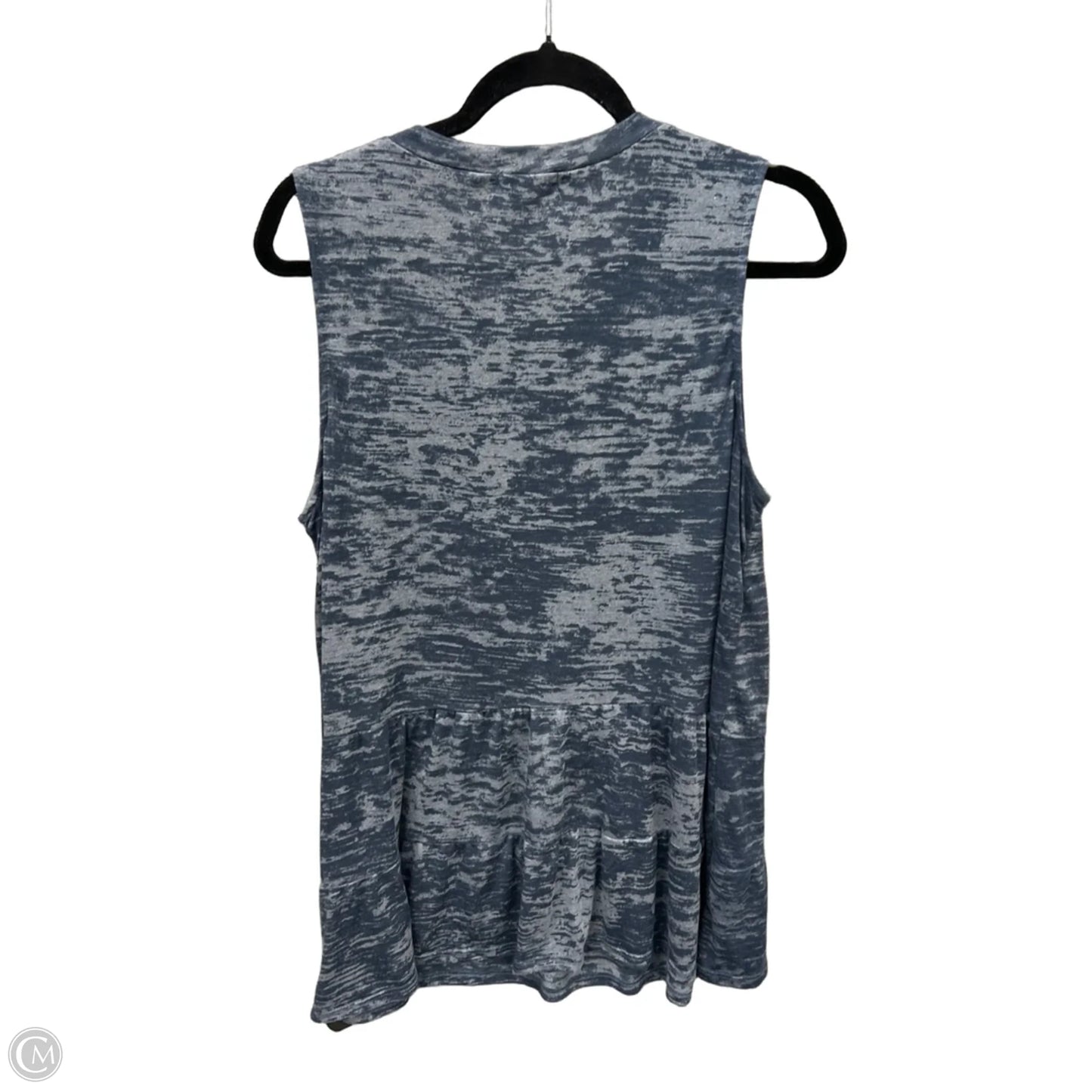 Top Sleeveless By Cotton Bleu In Blue, Size: M