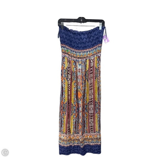 Dress Casual Maxi By Angie In Multi-colored, Size: M