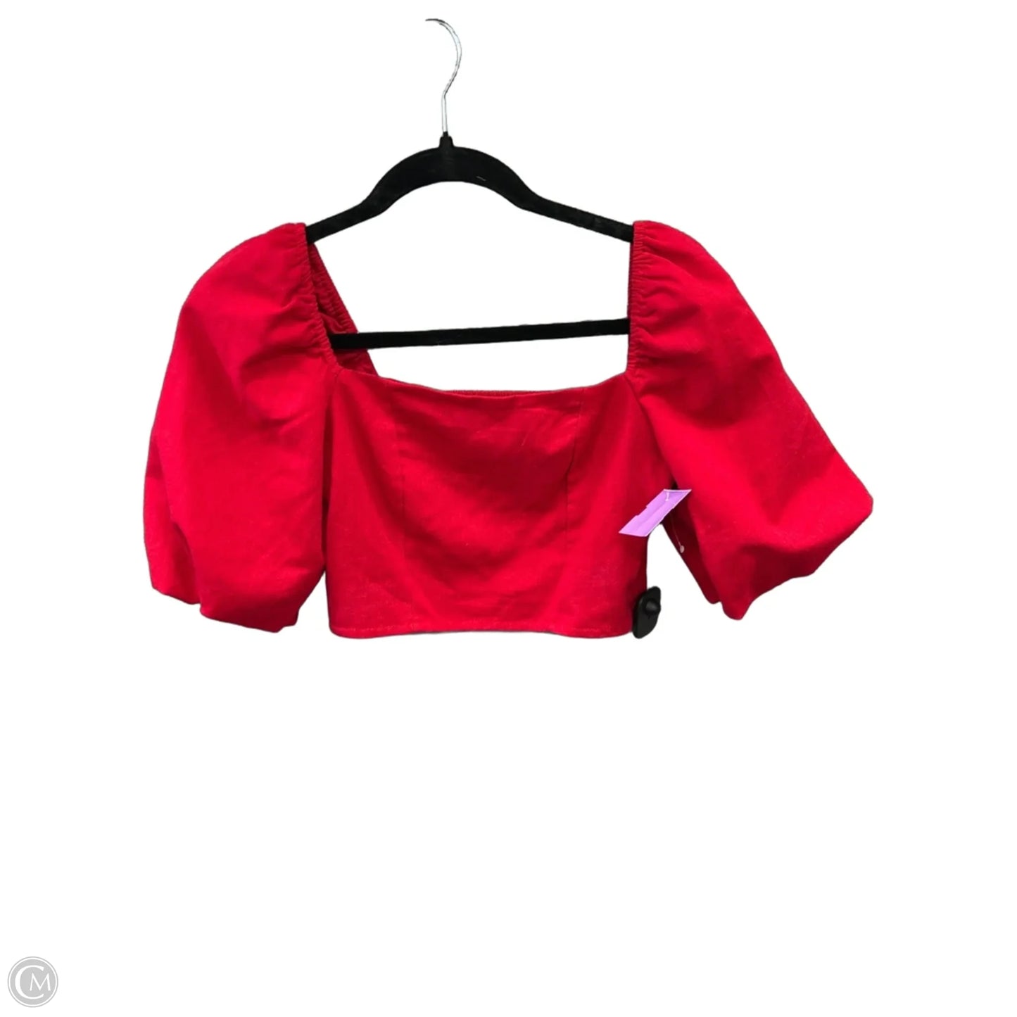 Top Short Sleeve By Mi Ami In Red, Size: Xs