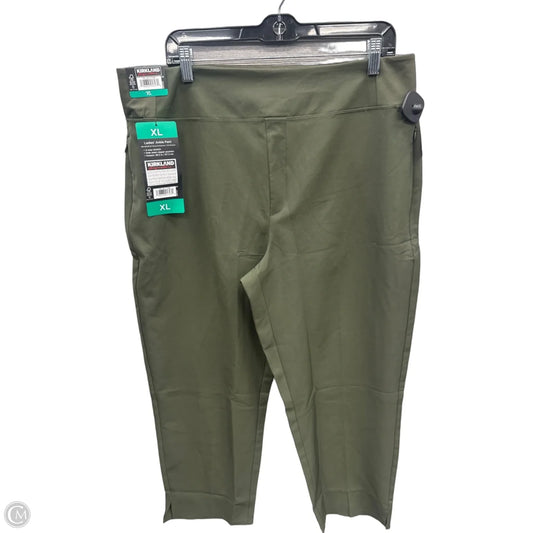 Pants Other By Kirkland In Green, Size: 14