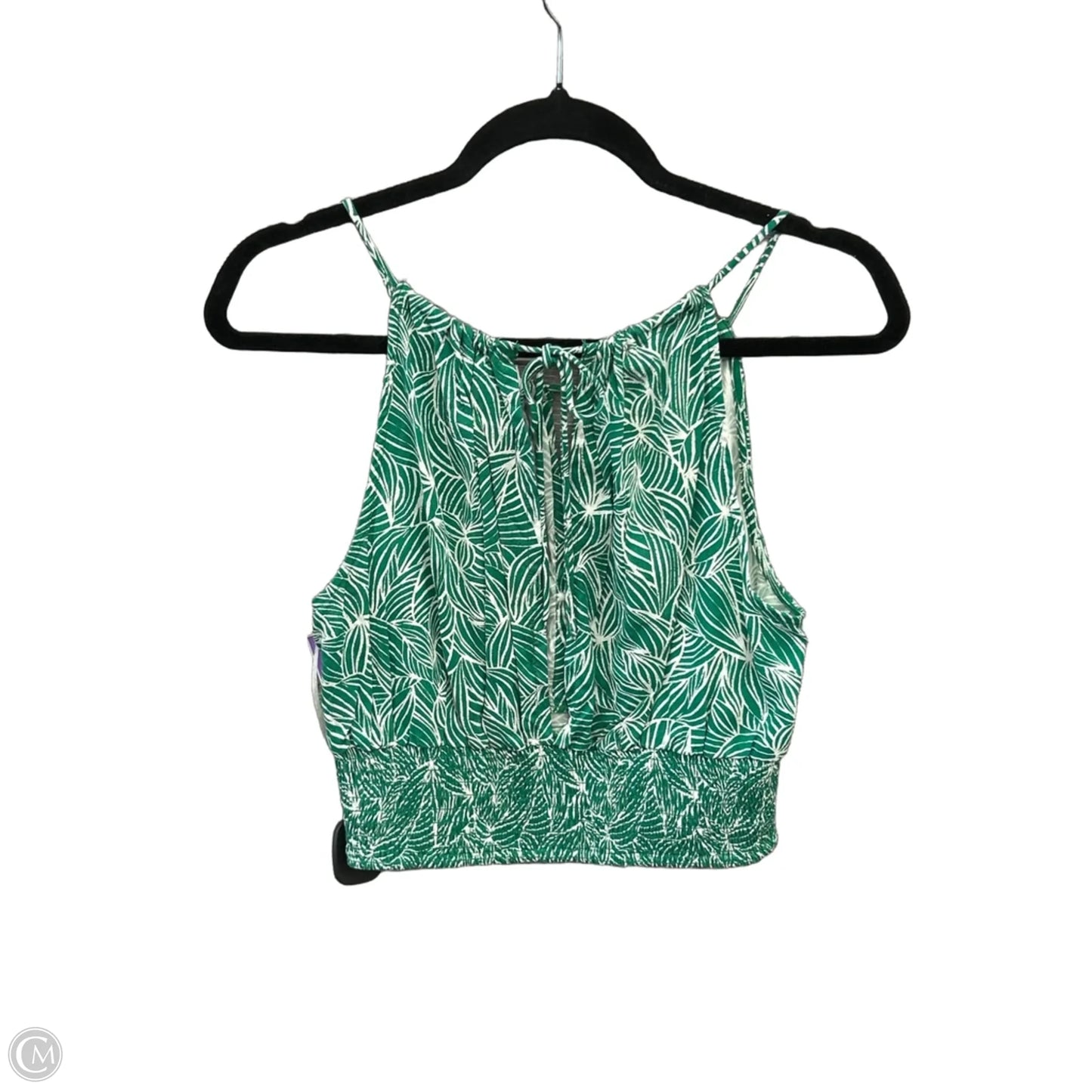 Top Sleeveless By Japna In Green, Size: L
