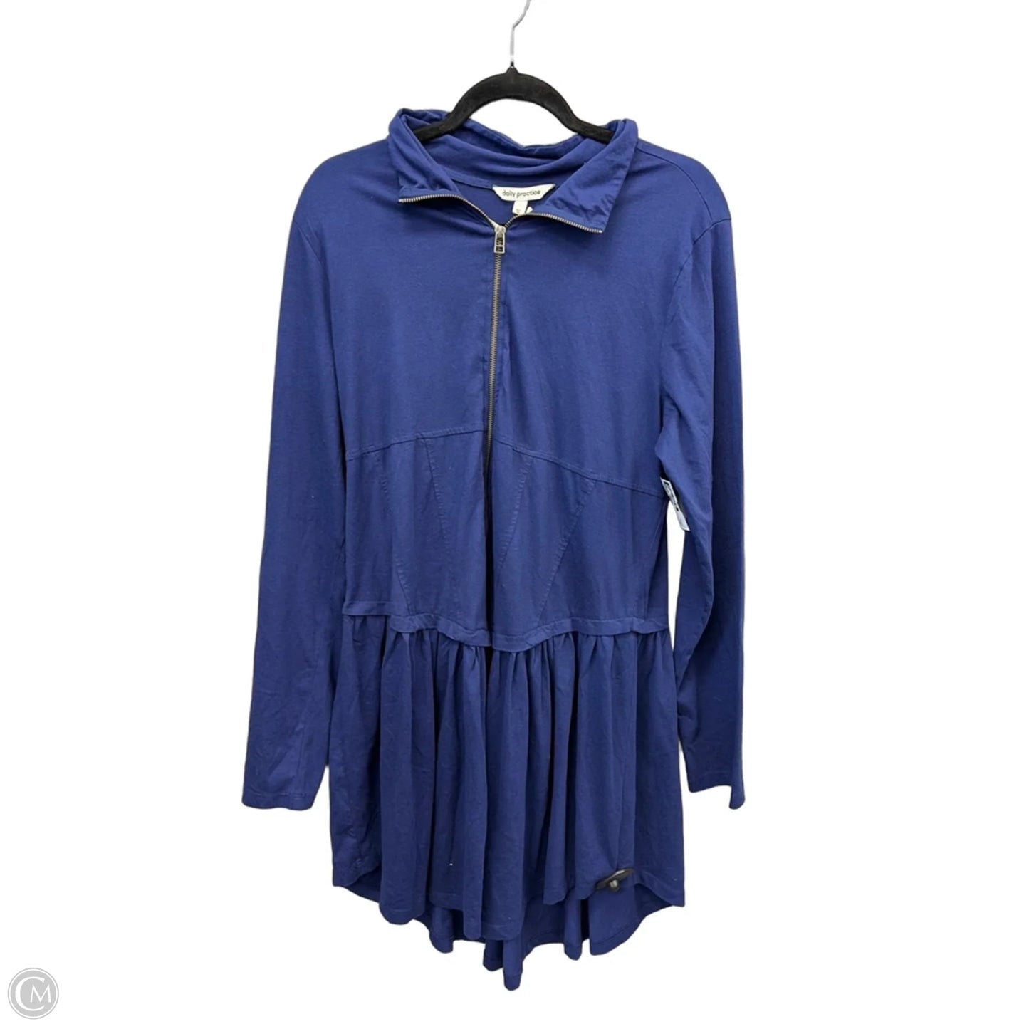Dress Casual Midi By Daily Practice By Anthropologie In Blue, Size: Xl