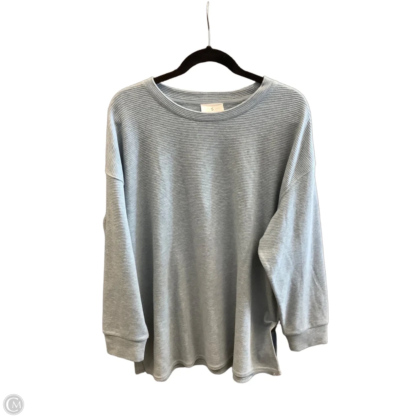 Tunic Long Sleeve By Lou And Grey In Blue, Size: Xxl